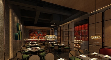 無與同DESIGN丨珠海中安美食廣場餐廳設計——大道至簡，東方氣韻