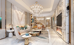 無與同DESIGN丨珠海復式別墅243m2現代輕奢風格，用設計打造家的溫度！