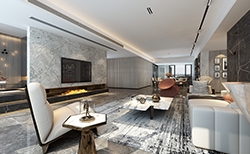 無與同DESIGN丨現代簡約風格313m2大平層豪宅，無主燈設計簡而致！